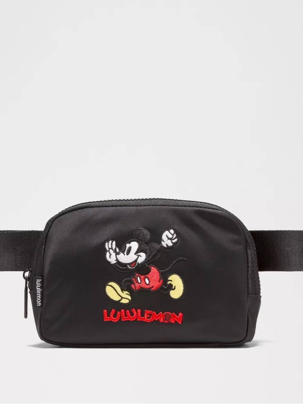 Disney x lululemon Everywhere Belt Bag 1L Mickey in Motion Graphic 🖤✨ NWT!